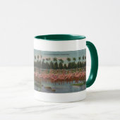 Tasse FLAMANTS ROSES ROSE (Devant droit)