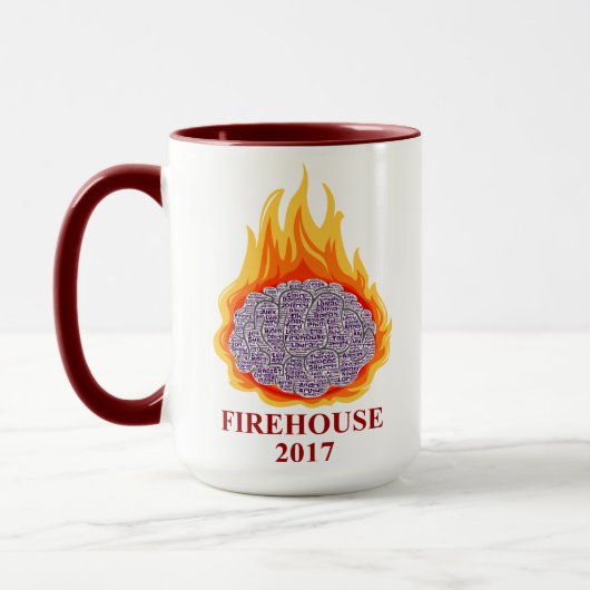 Tasse flamboyante de cerveau d'AMF (Gauche)