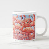 Tasse Flamingo, Tasse à café géante (Droite)