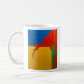 Tasse : "Flaque de couleur " (Gauche)