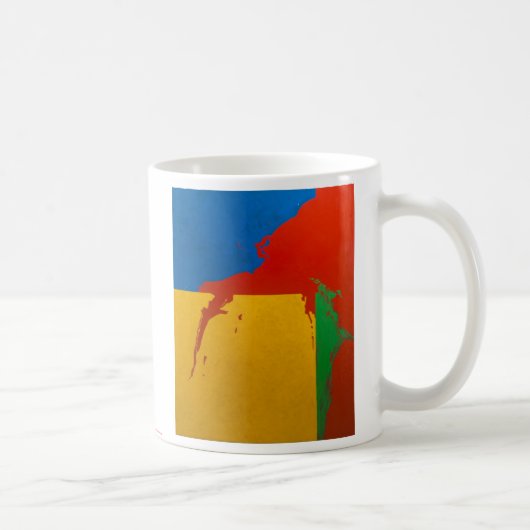 Tasse : "Flaque de couleur " (Droite)