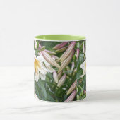 Tasse Fleur Blanche Lily (Centre)