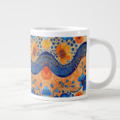 Tasse Fleur Colorée (Droite)