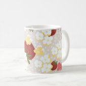 Tasse Fleur de Fraisier Sauvage (Devant droit)