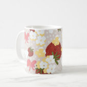 Tasse Fleur de Fraisier Sauvage (Devant gauche)