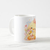 Tasse Fleur de Poussin Mignon (Devant gauche)
