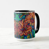 Tasse Fleur de Tournesol (Devant droit)