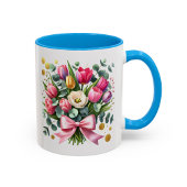 Tasse Fleur de Tulipe Cadeau Coupe Fleur de Printe