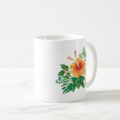 Tasse Fleur Hawaïenne (Devant droit)