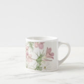 Tasse Fleur Rose avec Expresso Pin (Droite)