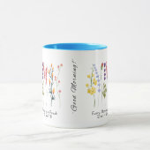 Tasse Fleur Sauvage Motivationnelle 'Fleurir avec  (Centre)