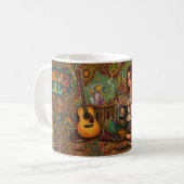 Tasse Fleur Sauvage Vintage (Devant gauche)