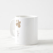 Tasse Fleur Simple Minimalisme (Devant gauche)
