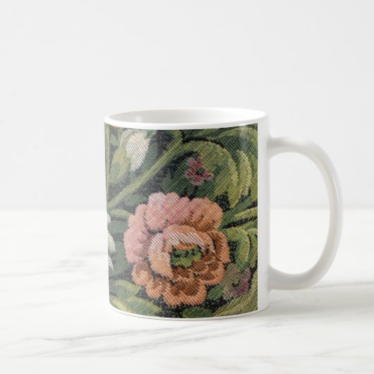 Tasse Fleur Toile 001 (Droite)