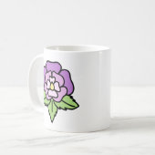 Tasse Fleur Violette (Devant gauche)