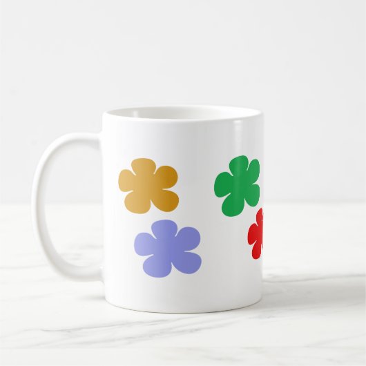 Tasse Fleurie (Gauche)