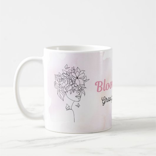 Tasse Fleurie Bloom and Breathe (Gauche)