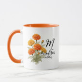 Tasse Fleurie Marigold Doré — Édition Madison (Gauche)