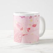 Tasse Fleurie Rose (Devant droit)