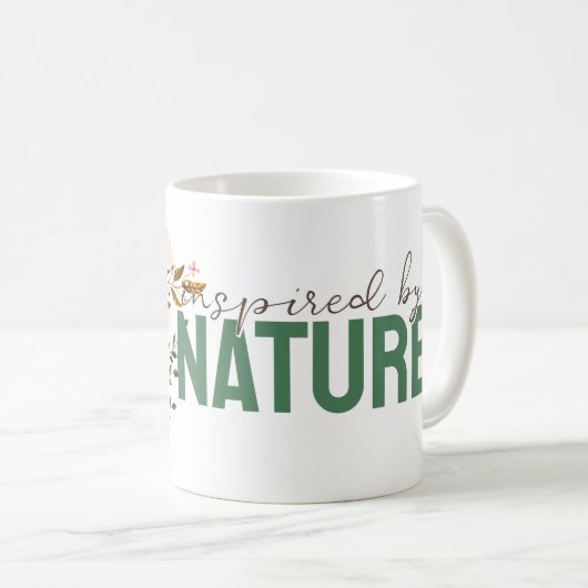 Tasse fleurs (Devant droit)