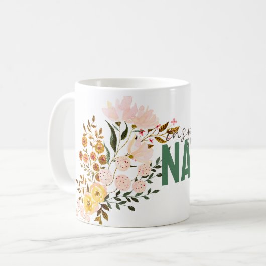 Tasse fleurs (Devant gauche)