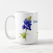 Tasse Fleurs Bluebonnet du Texas (Gauche)