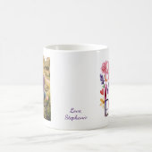 Tasse Fleurs Colorées Meilleure Maman (Centre)