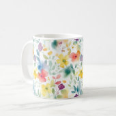 Tasse Fleurs de printemps Watersolor (Devant gauche)