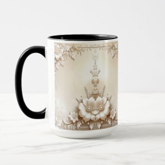 Tasse Fleurs d'Ivoire (Gauche)