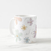 tasse fleurs fanées (Devant gauche)