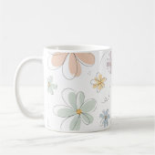 tasse fleurs fanées (Gauche)