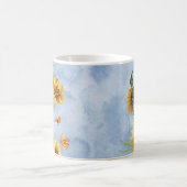 Tasse fleurs tournesol (Centre)