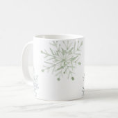 Tasse flocon de neige aquarelle (Devant gauche)
