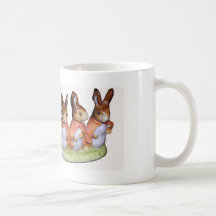 Tasse - Flopsy, Mopsy et lapin