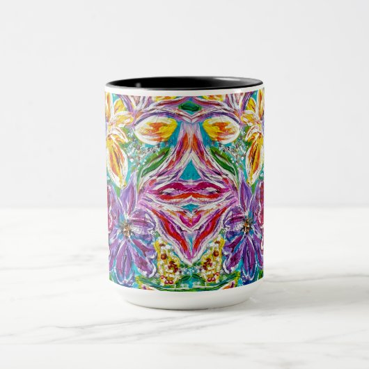 Tasse florale (Centre)