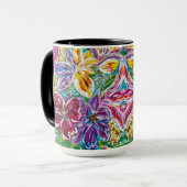 Tasse florale (Devant gauche)
