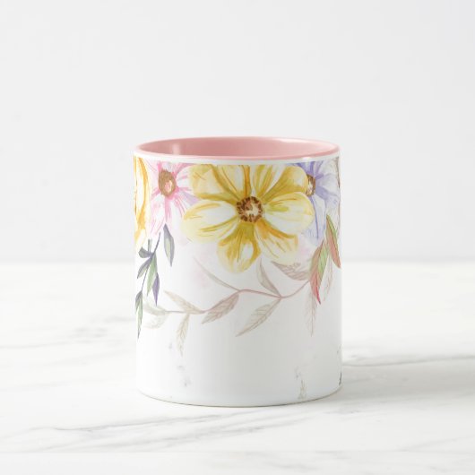 Tasse florale (Centre)