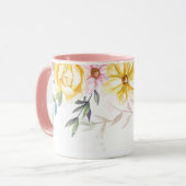 Tasse florale (Devant gauche)