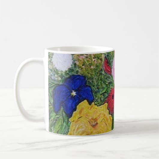 Tasse florale (Gauche)