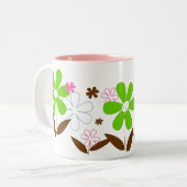 Tasse florale (Devant gauche)