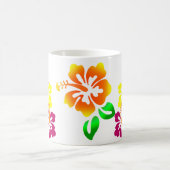 Tasse florale à hibiscus (Centre)