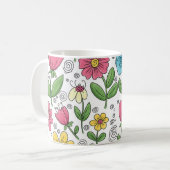Tasse florale Bloom & Sip (Devant gauche)