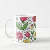 Tasse florale Bloom & Sip (Gauche)