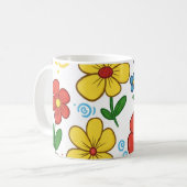 Tasse florale Bloom & Sip (Devant gauche)