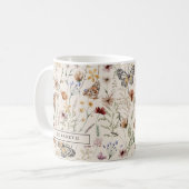 Tasse florale boho (Devant gauche)