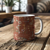 Tasse florale boho