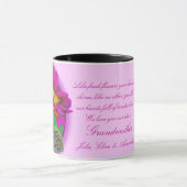 Tasse florale de cadeau de beaux-arts de primevère (Centre)