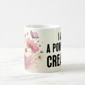 Tasse florale de citations positives (Centre)