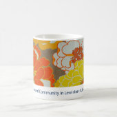 Tasse florale de LA de musée (Centre)