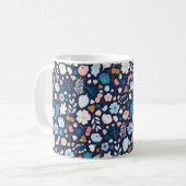 Tasse florale de marine (Devant gauche)